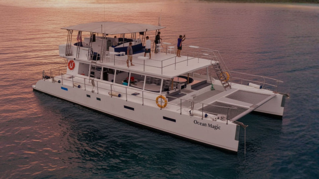 Ocean Magic Sunset Sharing Yacht Charter – Luxury Party Cruise Experience (4 Hours)