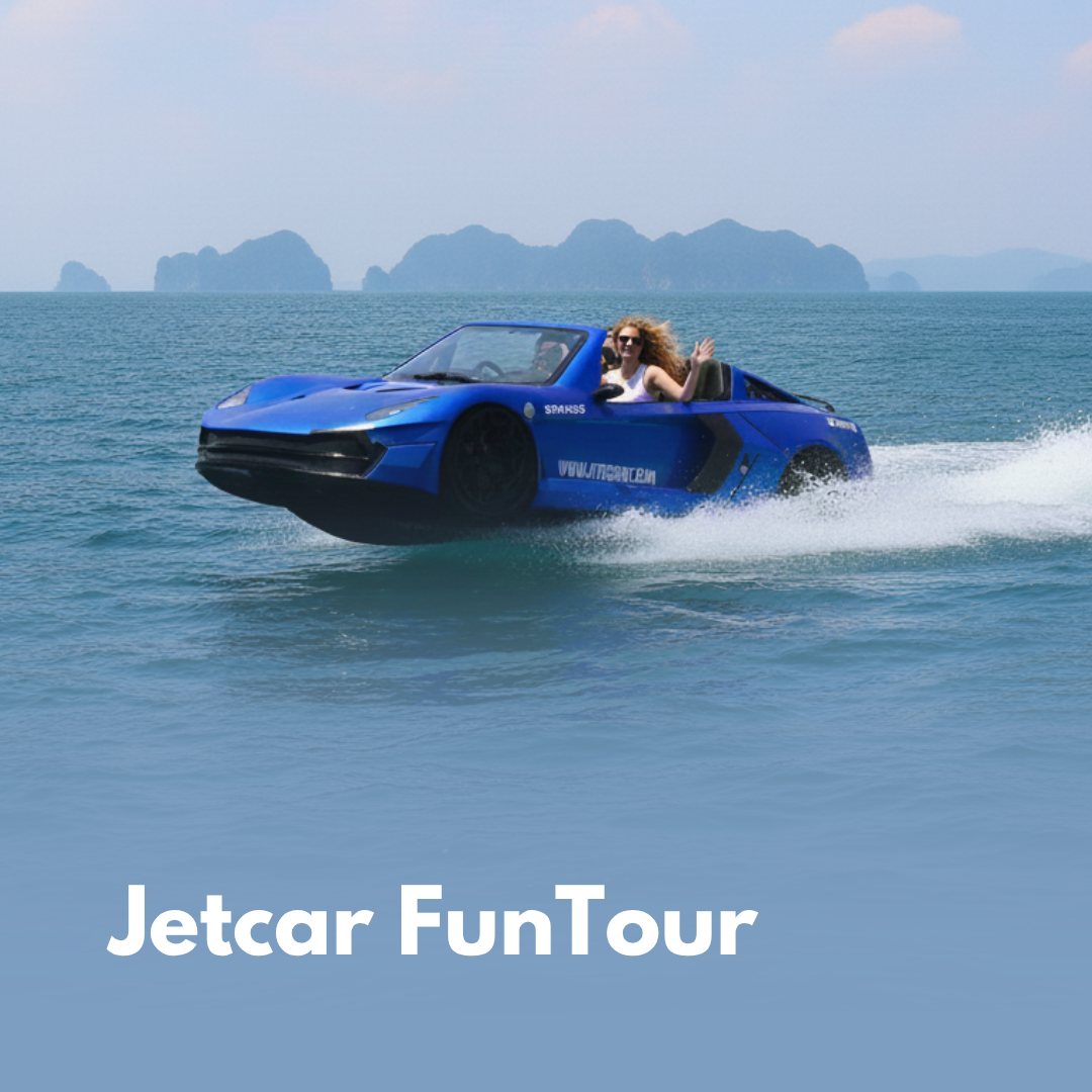 Jetcar FunTour (1.5 Hours) – “Ferrari on the Sea” Experience