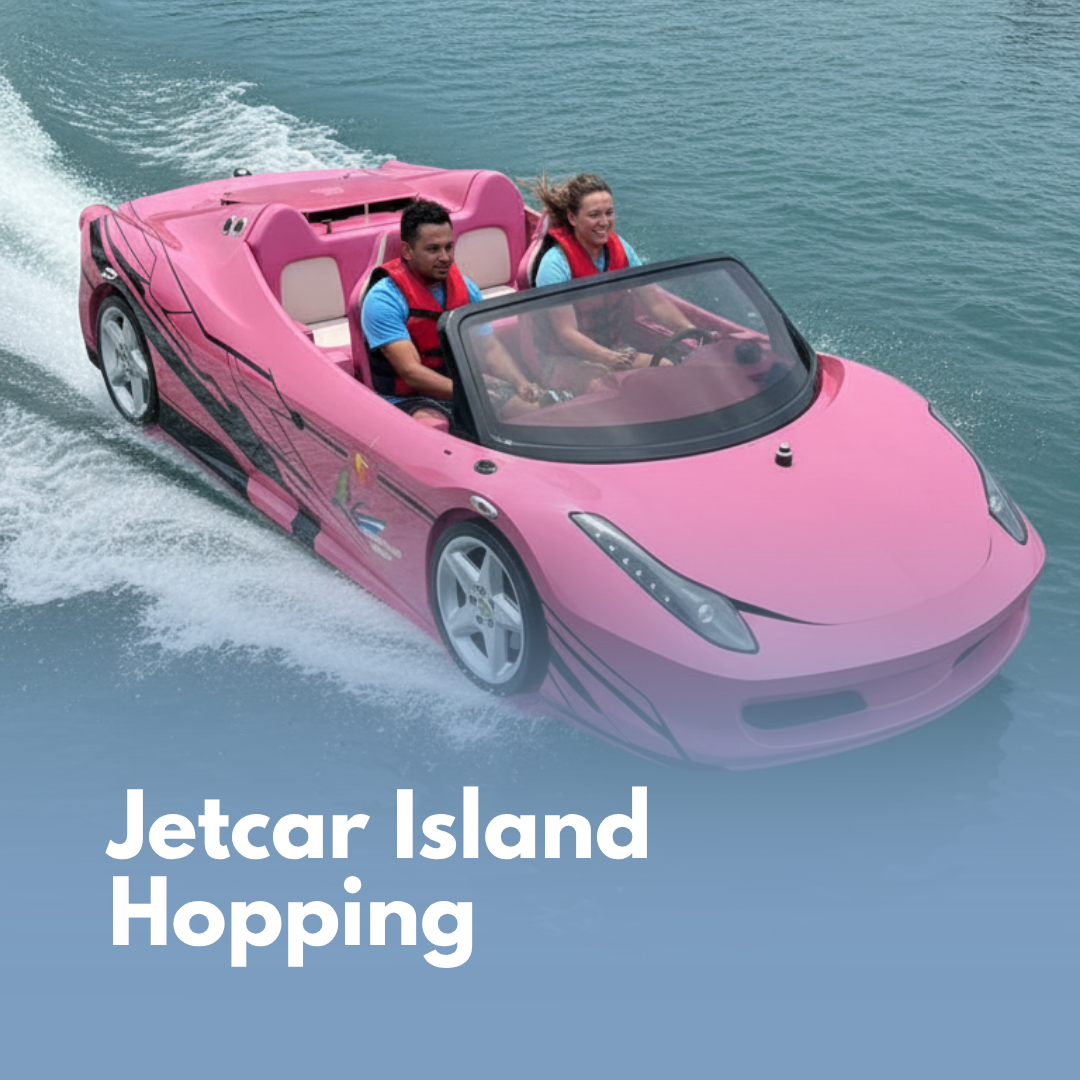Jetcar Island Hopping (4 Hours) – “Ferrari on the Sea” Experience