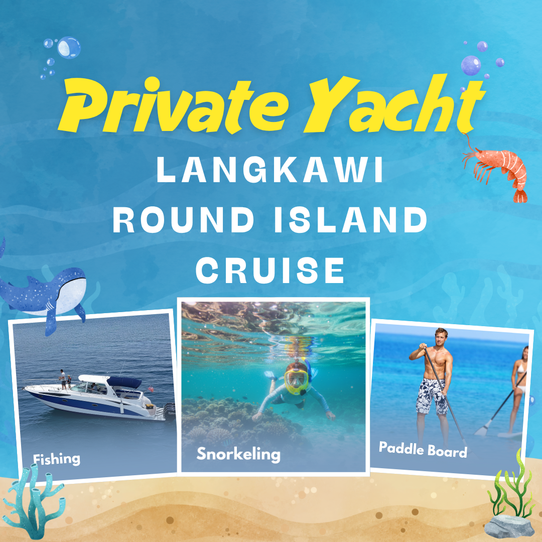 Langkawi Round Island Cruise – Private Charter (Sea Ray 300)