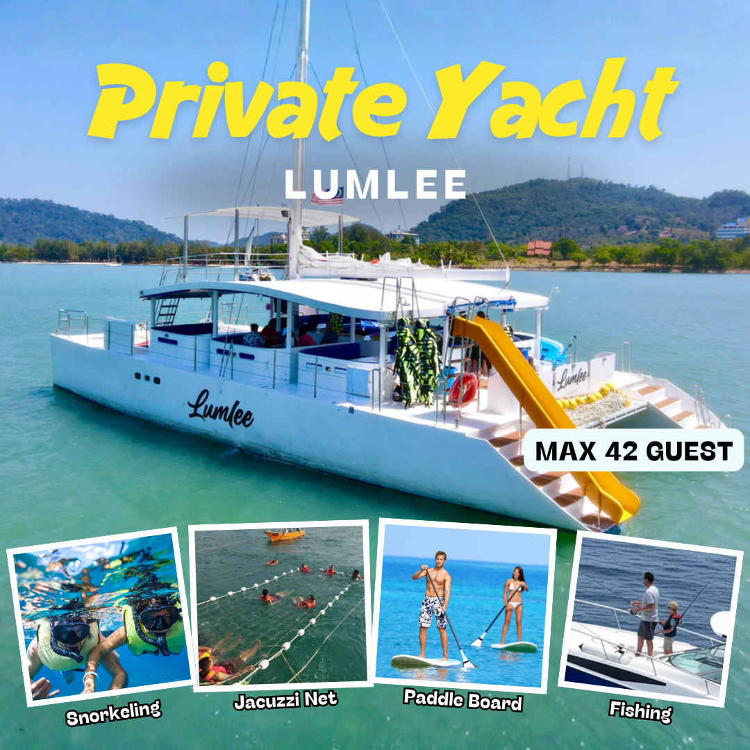 Lumlee – Grand Double-Deck Yacht with Sea Slide (4 Hours)