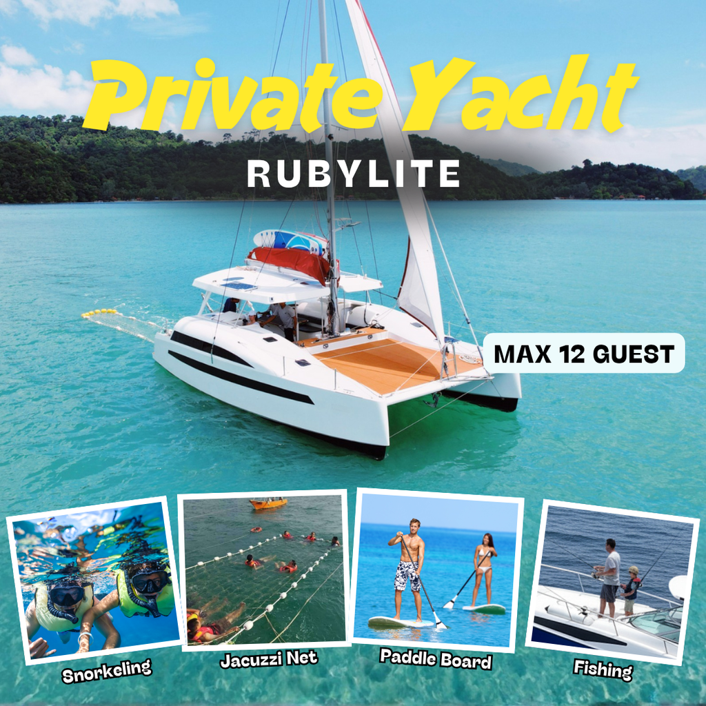 Rubylite – Open-Air Yacht with Spacious Front Deck (4 Hours)