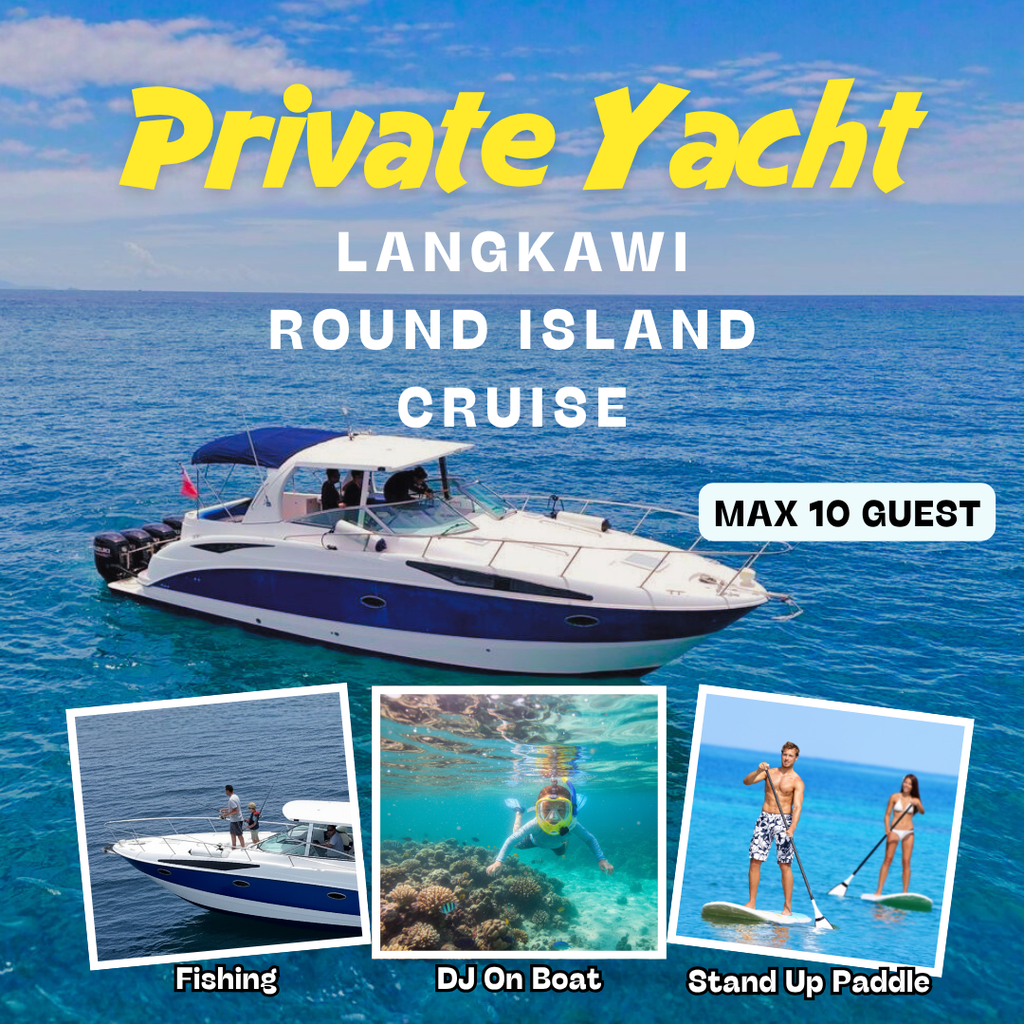 Langkawi Round Island Cruise – Private Charter (Sea Ray 300)